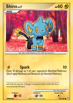 Pokemon Diamond & Pearl Shinx - 98