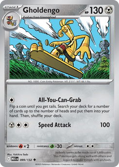 Pokemon Mega Evolution Gholdengo - 99
