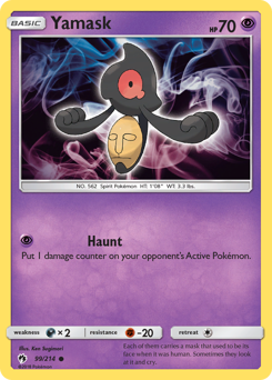 Pokemon Lost Thunder Yamask - 99