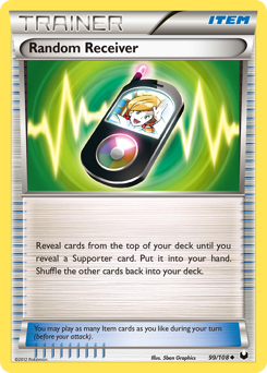 Pokemon Dark Explorers Random Receiver - 99