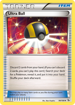 Pokemon Flashfire Ultra Ball - 99