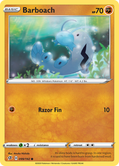 Pokemon Rebel Clash Barboach - 99