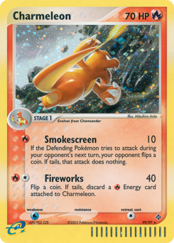 Pokemon Dragon Charmeleon - 99
