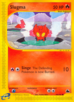 Pokemon Skyridge Slugma - 99