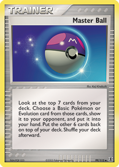 Pokemon Delta Species Master Ball - 99