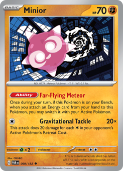 Pokemon Paradox Rift Minior - 99