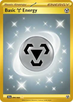 Pokemon Shrouded Fable Basic Metal Energy - 99