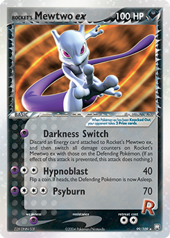 Pokemon Team Rocket Returns Rocket's Mewtwo ex - 99