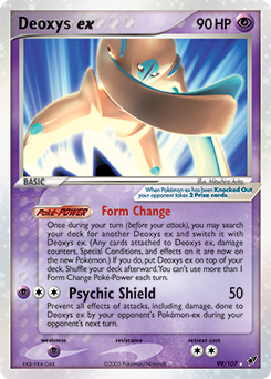Pokemon Deoxys Deoxys ex - 99