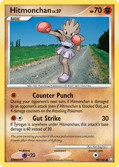 Pokemon Legends Awakened Hitmonchan - 99