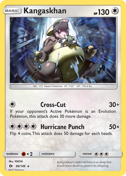 Pokemon Sun & Moon Kangaskhan - 99