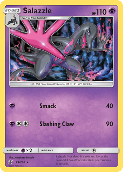 Pokemon Unified Minds Salazzle - 99