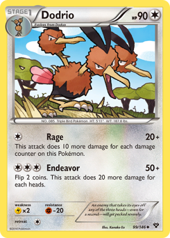 Pokemon XY Dodrio - 99