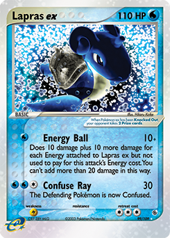 Pokemon Ruby & Sapphire Lapras ex - 99