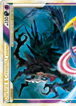 Pokemon HS—Triumphant Darkrai & Cresselia LEGEND - 99