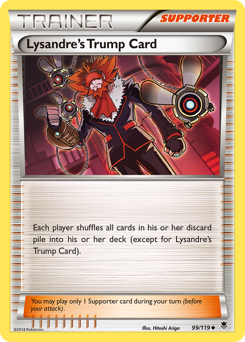 Pokemon Phantom Forces Lysandre's Trump Card - 99