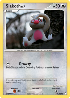 Pokemon Mysterious Treasures Slakoth - 99