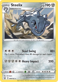 Pokemon Battle Styles Steelix - 99