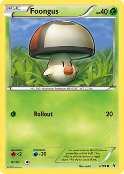 Pokemon Noble Victories Foongus - 9
