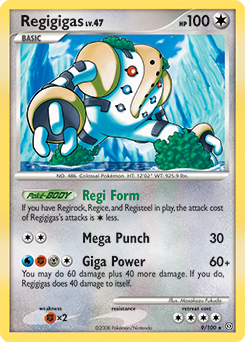 Pokemon Stormfront Regigigas - 9