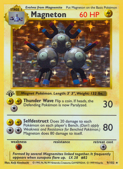 Pokemon Base Magneton - 9