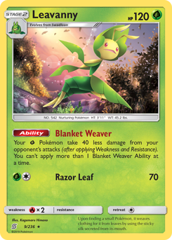 Pokemon Unified Minds Leavanny - 9