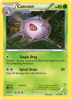 Pokemon Dragons Exalted Cascoon - 9