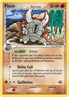 Pokemon Dragon Frontiers Pinsir δ - 9