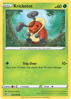 Pokemon Astral Radiance Kricketot - 9