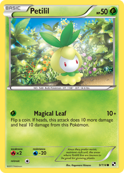 Pokemon Black & White Petilil - 9
