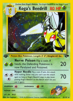 Pokemon Gym Challenge Koga's Beedrill - 9