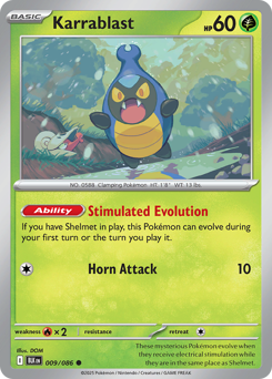 Pokemon Black Bolt Karrablast - 9