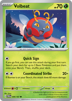 Pokemon Twilight Masquerade Volbeat - 9