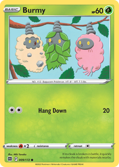 Pokemon Brilliant Stars Burmy - 9
