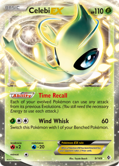 Pokemon Boundaries Crossed Celebi-EX - 9