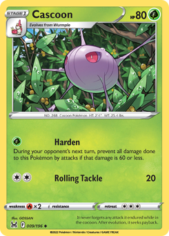 Pokemon Lost Origin Cascoon - 9