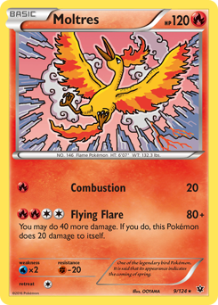 Pokemon Fates Collide Moltres - 9