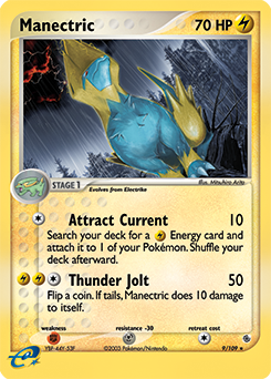 Pokemon Ruby & Sapphire Manectric - 9