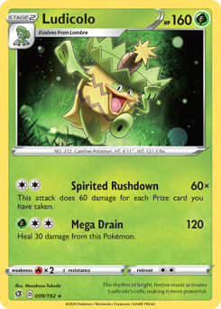 Pokemon Rebel Clash Ludicolo - 9