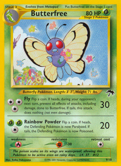 Pokemon Southern Islands Butterfree - 9