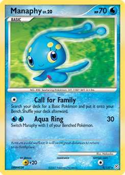 Pokemon Diamond & Pearl Manaphy - 9