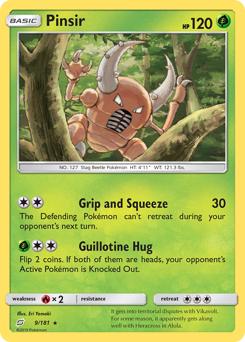 Pokemon Team Up Pinsir - 9