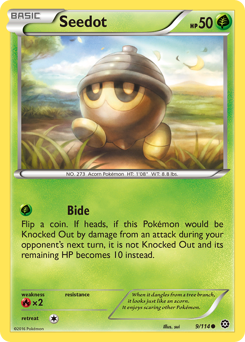 Pokemon Steam Siege Seedot - 9