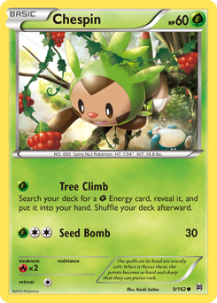 Pokemon BREAKthrough Chespin - 9