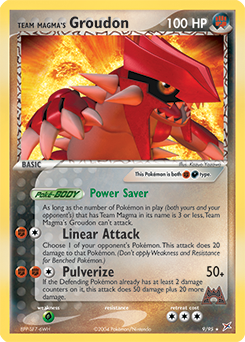 Pokemon Team Magma vs Team Aqua Team Magma's Groudon - 9