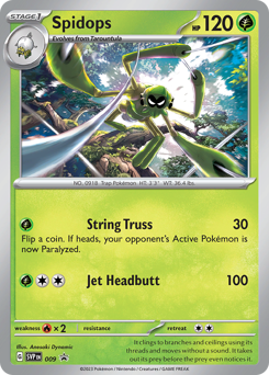Pokemon Scarlet & Violet Black Star Promos Spidops - 9