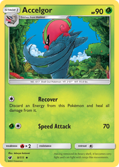 Pokemon Crimson Invasion Accelgor - 9