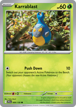 Pokemon Journey Together Karrablast - 9