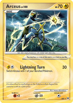 Pokemon Arceus Arceus - AR6