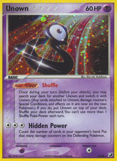 Pokemon Unseen Forces Unown - B
